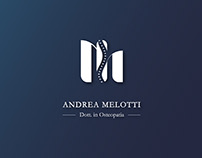 Professional Brand Identity - Andrea Melotti Osteopath