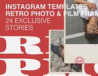 Retro Paper & Film Frames - Instagram