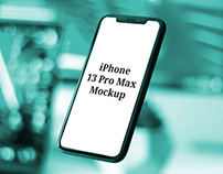 iPhone 13 Pro Max Free Mockup