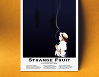Strange Fruit - Affiche illustrée