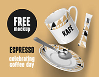 Espresso free mock-up