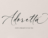 Adoretta Modern Calligraphy Font