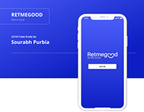 Retmegood UI UX Case Study Design by Sourabh GFX