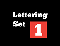 Lettering set 1