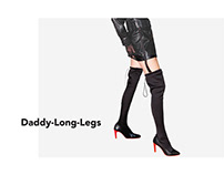 Daddy Long Legs Heel/Accessory Set