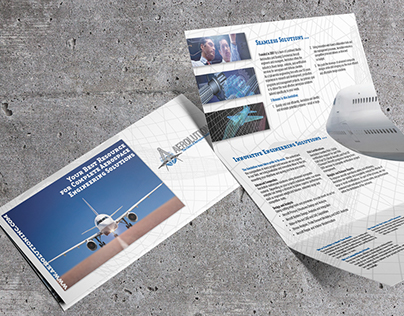 Brochure for Aerospace Engineering firm