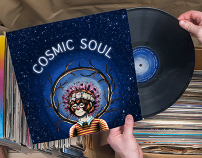 Cosmic Soul Album Cover Design