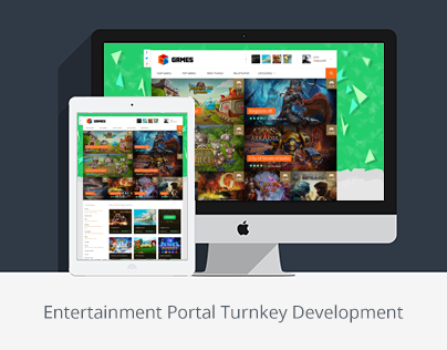 Entertainment Portal Turnkey Development