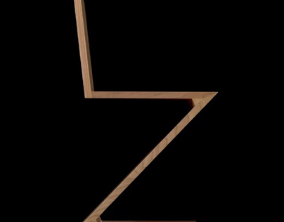 ZIG ZAG CHAIR by Gerrit T. Rietveld - 1934