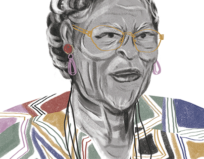 Ms. Opal Lee - Portrait Illustration for Juneteenth