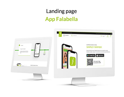 Web Design - Landing App Falabella
