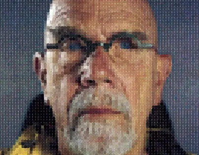 Chuck Close - Creating Large-Scale Portraits