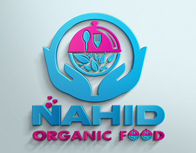 Organic Food 3D Logo