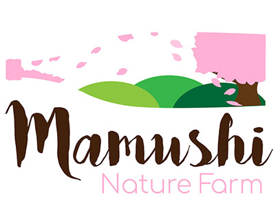mamushi nature farms logo redesign