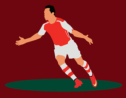 Arsenal FC - Illustrations from 2017