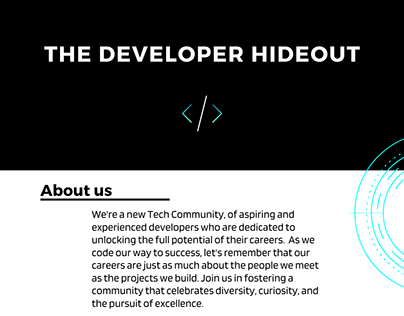 Join us - The Developer Hideout @ Facebook