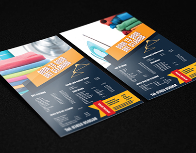 Dry Cleaning Leaflets