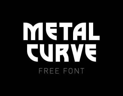 Metal Curve Free Font