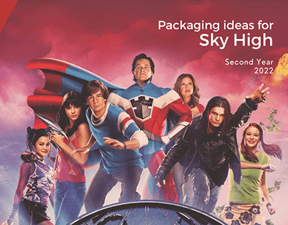 Packaging inspired from Sky High