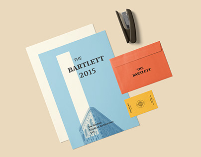 The Bartlett 2015 Cover design