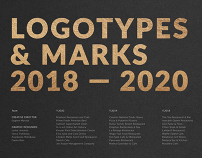Logotypes & Marks 18-20