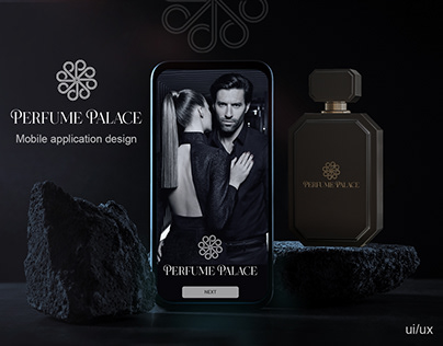 Perfume Palace - Mobile application design