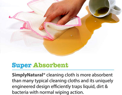 natural cleaning cloths