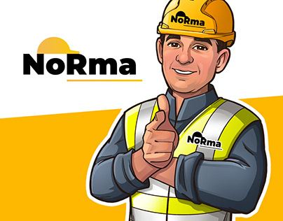NORMA - brand hero & graphic design