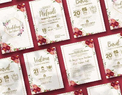 Wedding / Invitation Cards Design