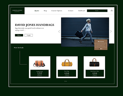David Jones Website CX