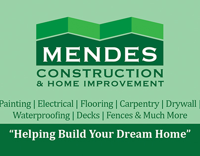 Branding - Logo Design for Mendes Construction