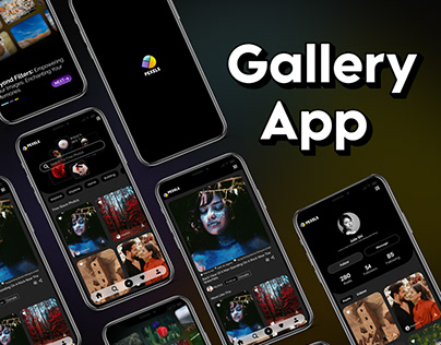 gallery app UI