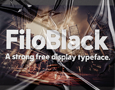 Filo Black Typeface