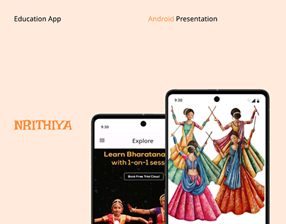 Android Presentation - Education app Design