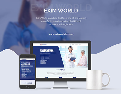 Exim World - Responsive Website