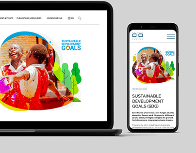Sustainable Development Goals project page, 2020
