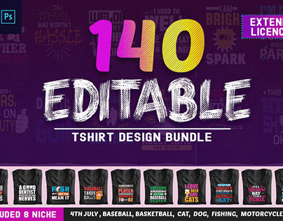 140 tshirt designbundles