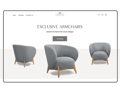 Armchairs store | Concept