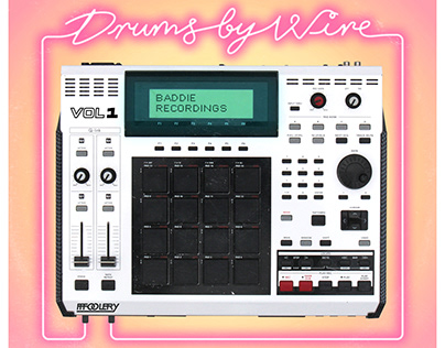 Project thumbnail - Drums by Wire, Vol. 1 - Logo/Title Design + Cover Art