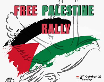 Palestine Rally Poster