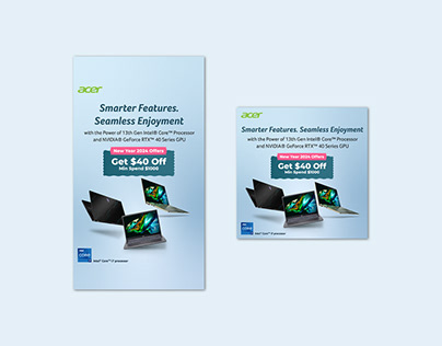 Acer New Year Promo Digital Ads