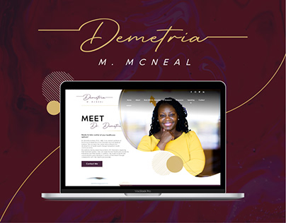 Dr. Demetria Mcneal (website design)