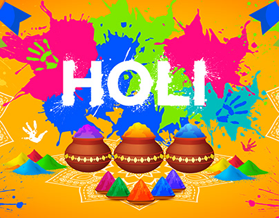 Holi Graphic Projects | Photos, videos, logos, illustrations and branding  on Behance