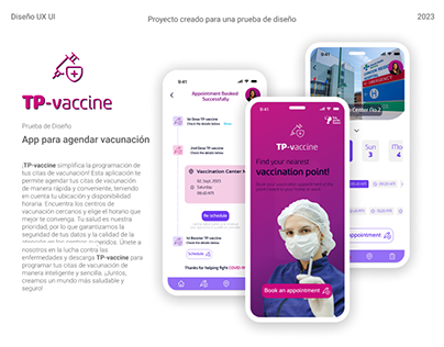 TP-vaccine - App para agendar cita de vacunación