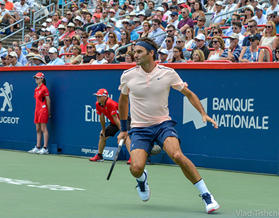 Roger Federer at Coupe Rogers
