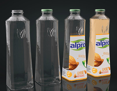 Alpro Glass Packaging Design - w/GCA