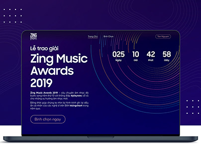 Zing Music Awards 2019 Microsite