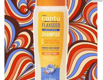 Flaxseed Smoothing Shampoo For Girls Curly Hair