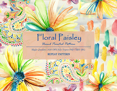 Floral Paisley