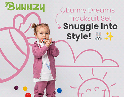 Project thumbnail - Bunnzy Kids Clothes